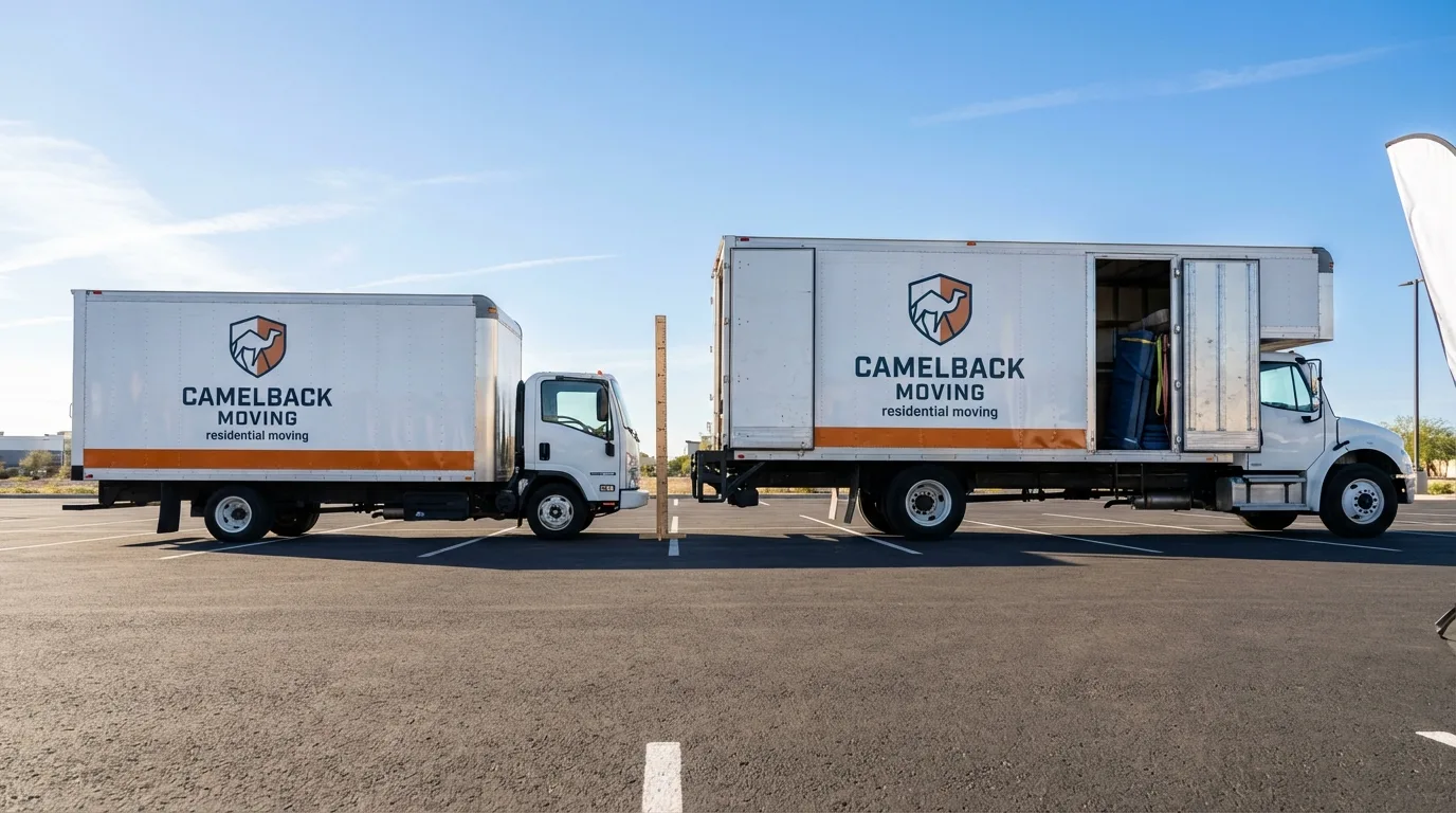 Moving truck size capacity guide in Cranberry Township